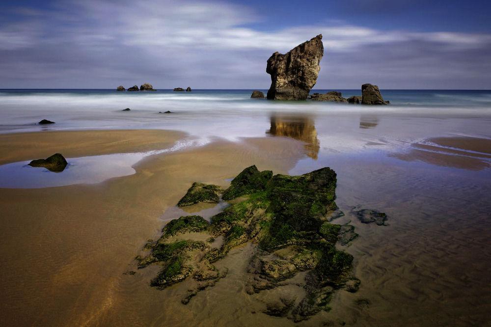 Apartamentos La Balandra De Muros Muros De Nalon Bagian luar foto
